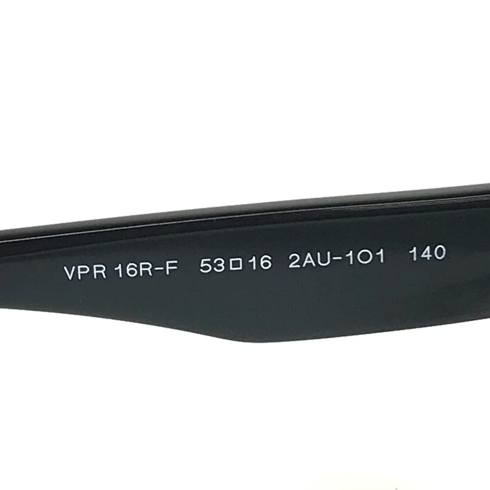 Prada Eyeglasses Frames VPR 16R-F 2AU-1O1 Black Burgundy Red Tortoise 53-16-140